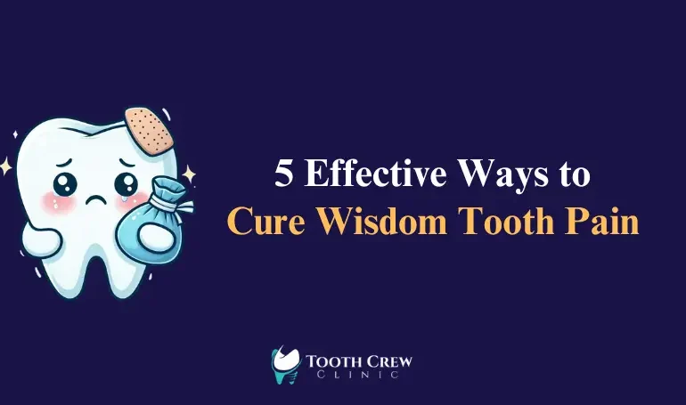 AI image of wisdom tooth highlighting effective ways to cure wisdom tooth pain