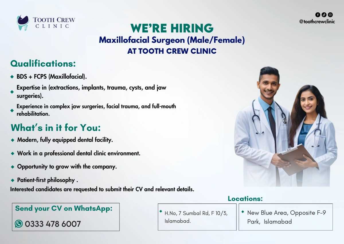 Maxillofacial Surgeon (Male_Female)